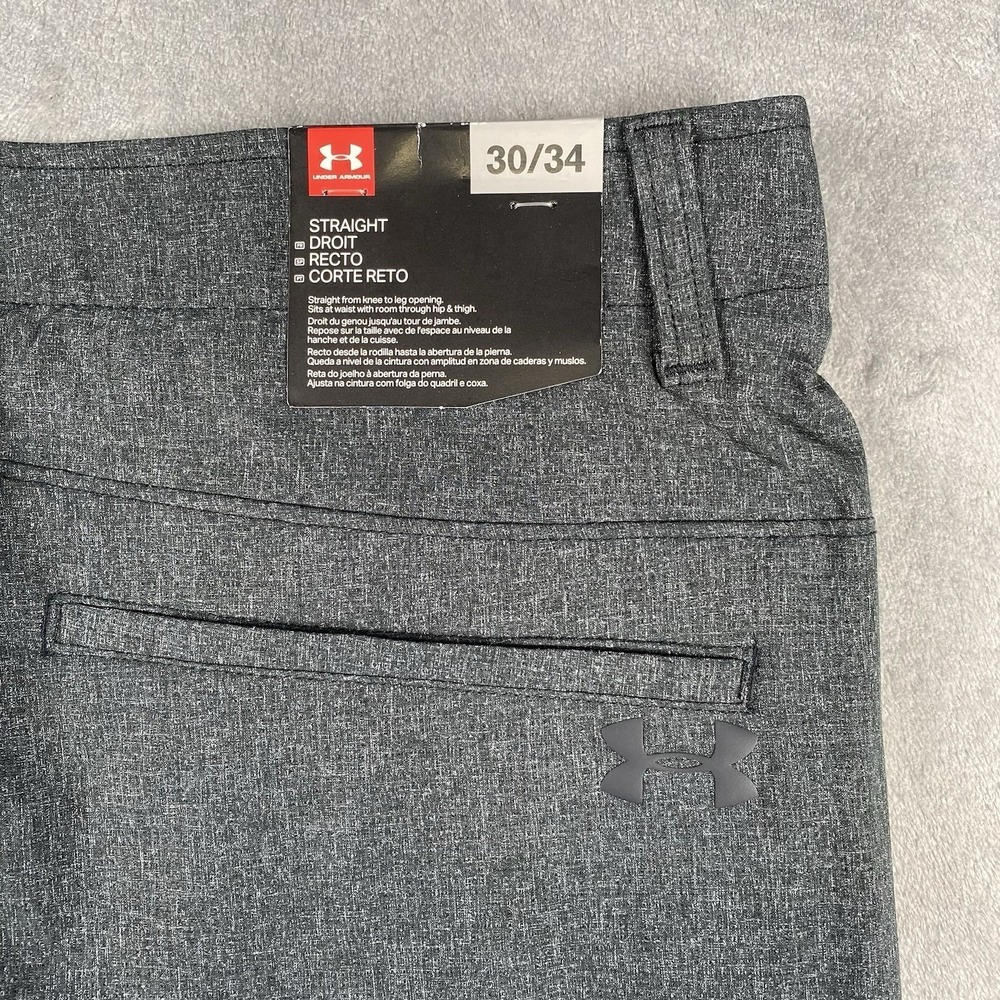Under Armour Pants Mens Size 30x34 (fit 31x32) Showdown Vented Straight Golf NWT - Picture 5 of 16